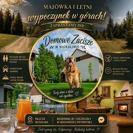 Casa vacanze Domowe Zacisze W Nickulinie Rajcza